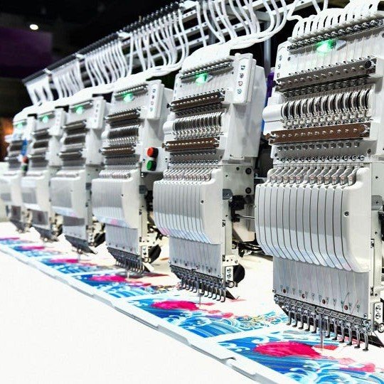 Multi-Head Embroidery Machines