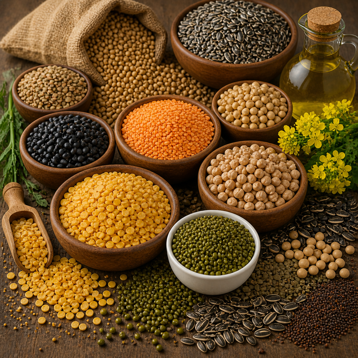 Pulses & Oil Seeds